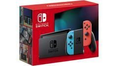 Nintendo Switch with Blue and Red Joy-con Version 2 - Cosmetically Flawed - Nintendo Switch