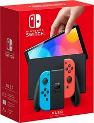Nintendo Switch OLED with Blue and Red Joy-Con - Complete In Box - Nintendo Switch