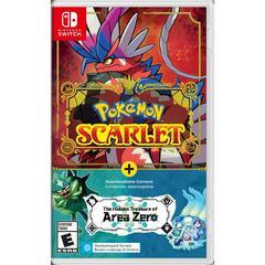 Pokemon Scarlet + The Hidden Treasure of Area Zero - Complete - Nintendo Switch