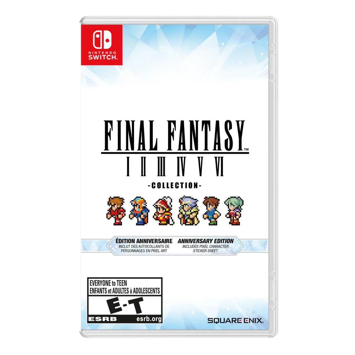 Final Fantasy I-VI Collection: Anniversary Edition - New - Nintendo Switch