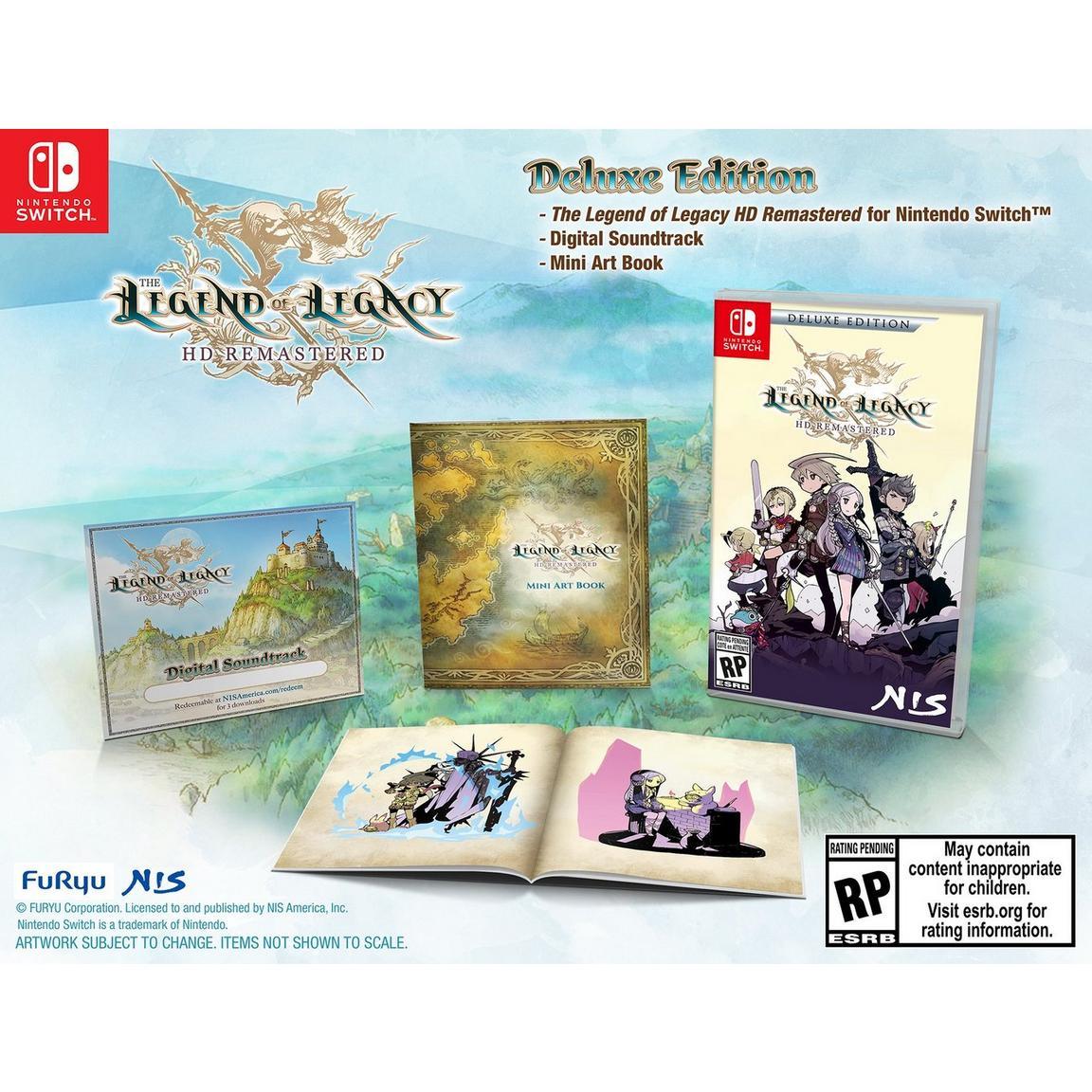 The Legend of Legacy HD Remastered - New - Nintendo Switch