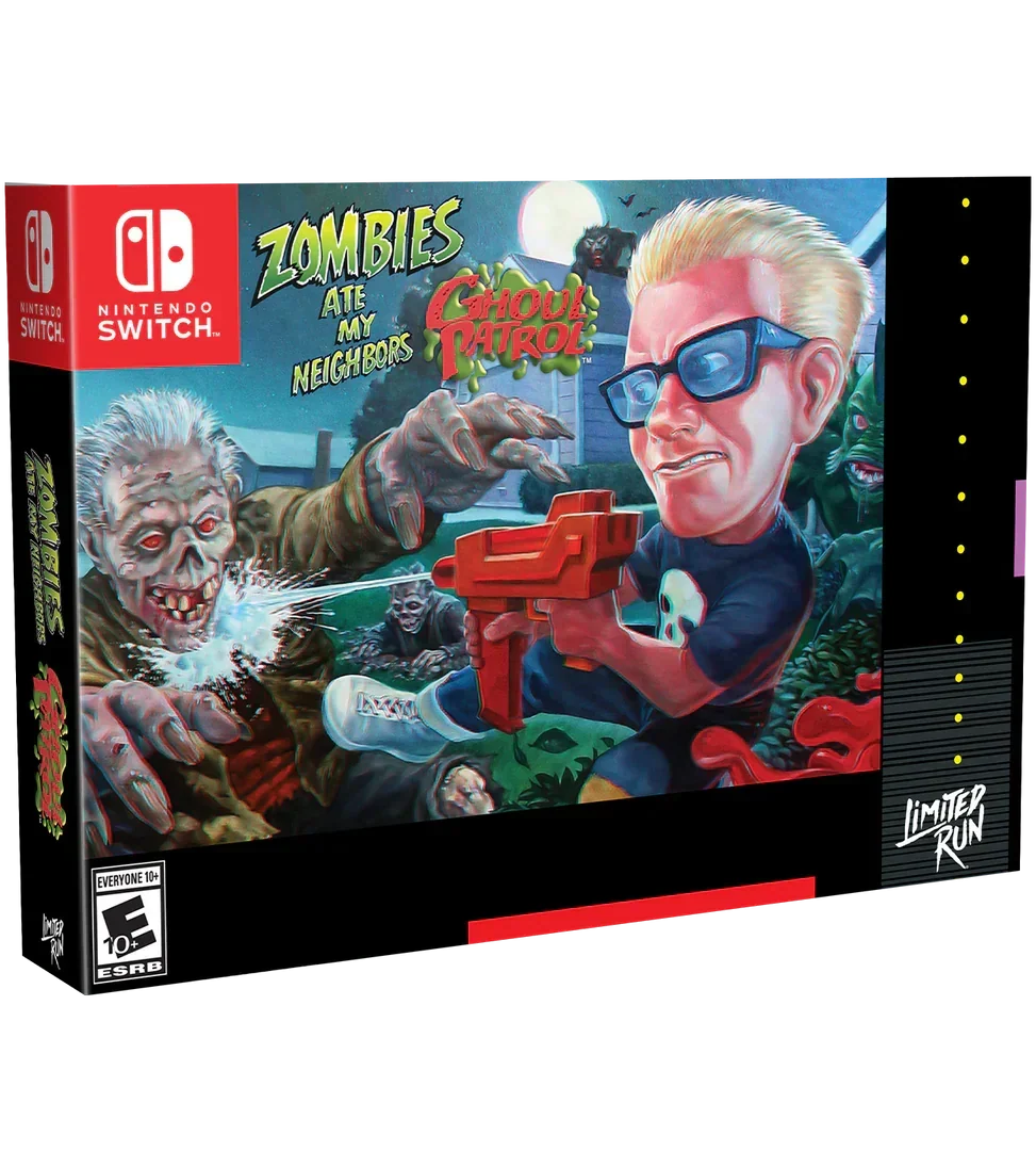 Zombies Ate My Neighbors & Ghoul Patrol Limited Run Event - New - Nintendo Switch